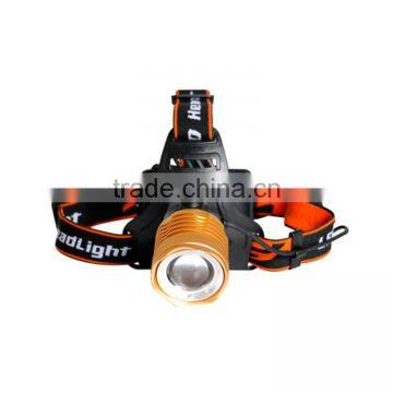 Led Headlamp 2x18650 Rechargeable Li-ion Battery Ultrabright XML-T6 LED Headlamp photo-2