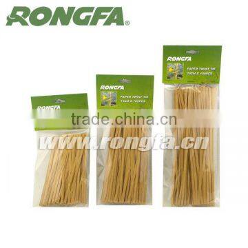 4mm*1000pcs per bag kraft paper twist ties