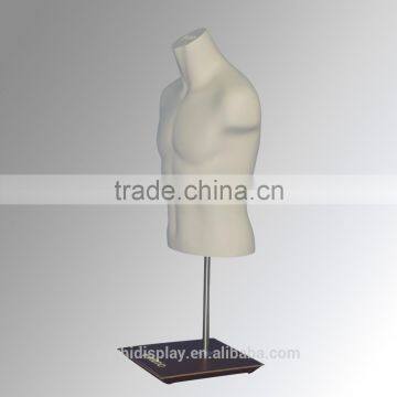 High Quality Half Body Fiberglass Female Torso Mannequin Without Head and Arm photo-2