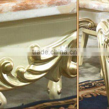 European Style Rectangle Dining Table and Chairs Set, Villa Fashionable Wooden Dining Room Furniture Set (BF01-ML023) photo-4