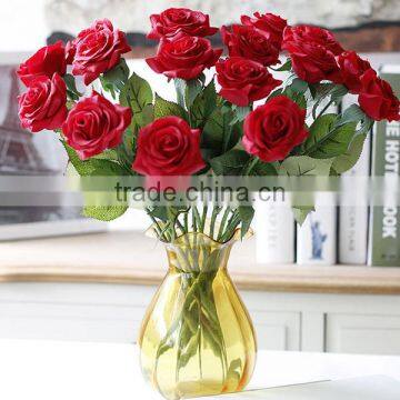 Home& Wedding Decoration Silk Rose Flowers Artificial Flower photo-2