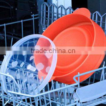 Collapsible Silicone Popcorn Popper,Microwaveable Silicone Popcorn Bucket photo-6