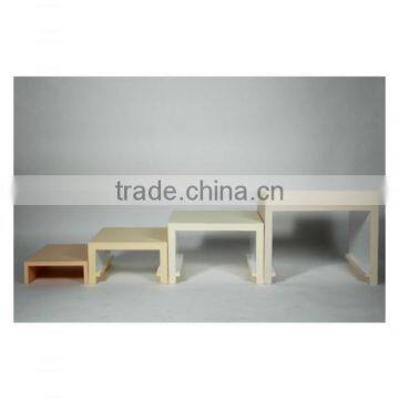 Creative Wooden Stacking Nesting Tables photo-4