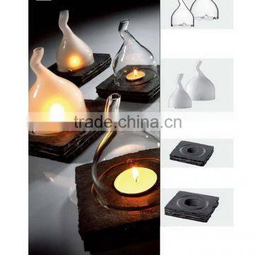 decorative salte candle holder