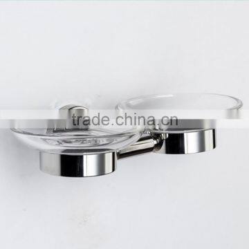 Stainless Steel 304 Hotel Hanging Double Soap Dish Holder