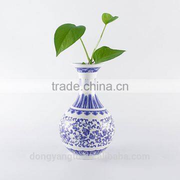 China Suppliers Custom Wholesale Blue White Porcelain Vase, Ceramic Flower Vase photo-5