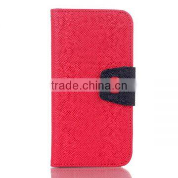 China Supplier 2016 Hot Selling PU Wallet Flip Leather Mobile Phone Case For IPhone6 photo-3