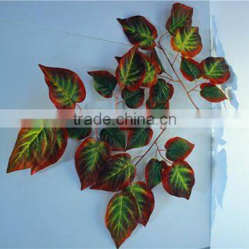 Home and outdoor garden table wedding christmas decoration 60cm or 2ft Height artificial colorfully maple leaf E06 0634