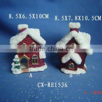 ceramic snow house