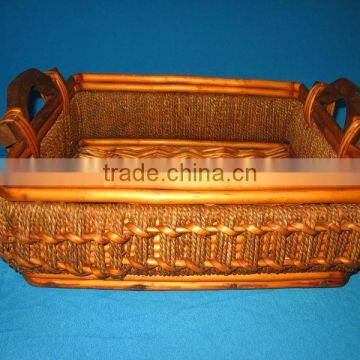 Willow Handmade Disposable White Wicker Tray