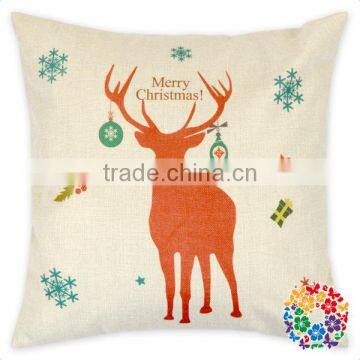 Swans Printed Square Shape Sofa Pillow Cover Wholesale Pillow Cases photo-5