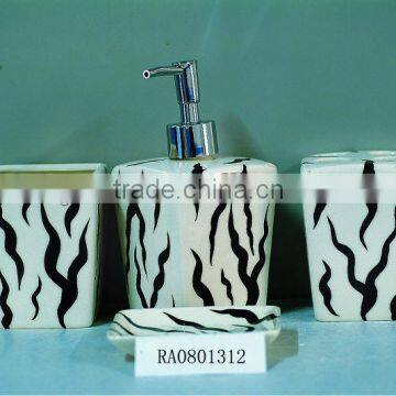 ceramic bathroom sets and accessories for hotel