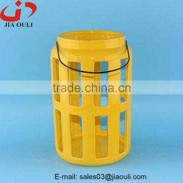 Special Design Home Decoration Ceramic Lantern, Candlestick Holder photo-2