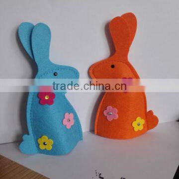 Wholesale Felt Easter Decoration Easter Egg Holder of Easter Bunny Chicken photo-2