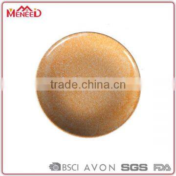 12" Flat Creative Restaurant Dishes Melamine Plate--porcelain Apperance photo-2