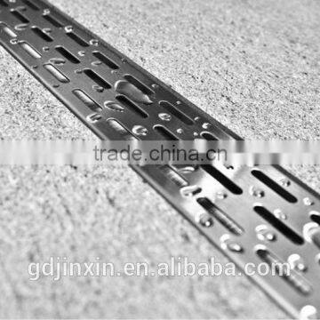 long square stainless steel shower floor drain