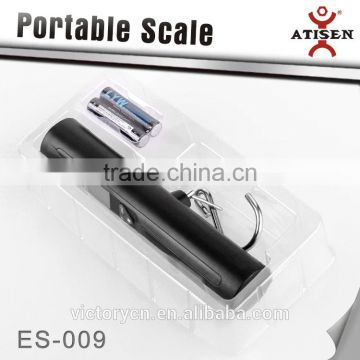 Digital Portable Electronic Travel Hanging Luggage Scale with 8 LED Torch