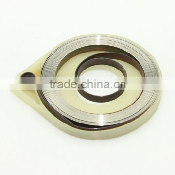 carbon steel hot coiled spring with plastic shell for chain saw spare part