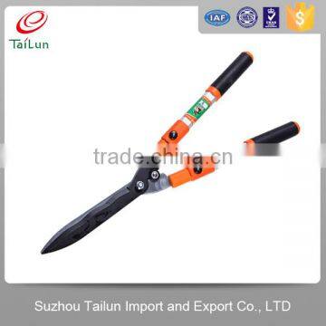 65Mn Electroplate +PTFE Coted Telescopic Garden Hedge Trimmer With Alu. Alloy Handle