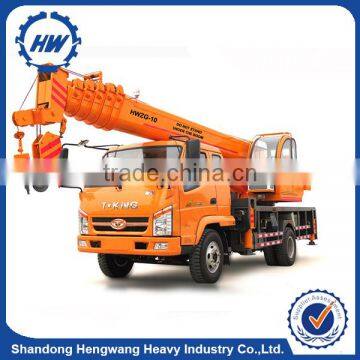 Top Quality China Truck Mounted Cane/Truck With Crane 10 Ton
