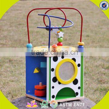 2017 New Design Funny Children Wooden Beads Toy W11B090 photo-6