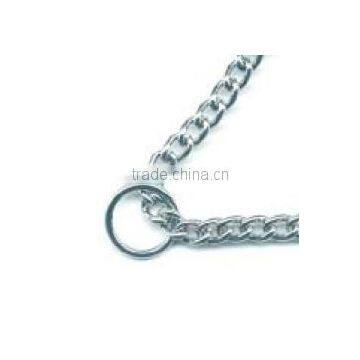Dog Collar Neck Choke Chain And Metal Chain Pet Collar , Wholesale Strong Durable Fashion Dog Collar Choke Chains photo-3