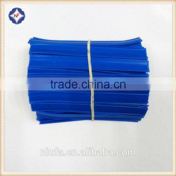 High Quality Plastic Coated Double Metal Wire Twist Ties for Bread Bag photo-5