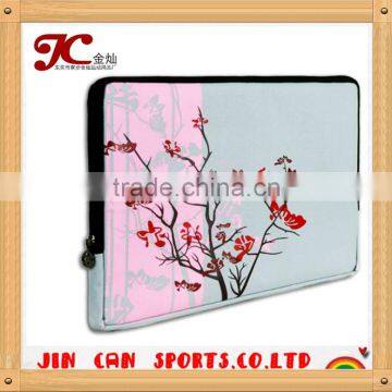 china made promotional customized printed 15.5 inch laptop sleeve