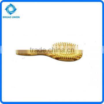 High Quality Wooden Yellow Bottom Hair Comb