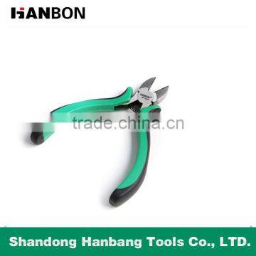 Professional mini cutting nippers/ diagonal cutting pliers with rubber handle