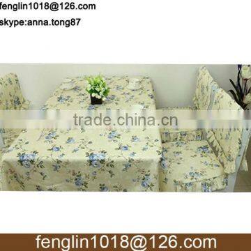 100% cotton printed tablecloth