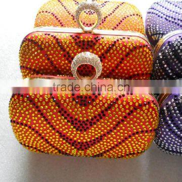 Dense Drilling Rhinestone Evening Clutch Bag