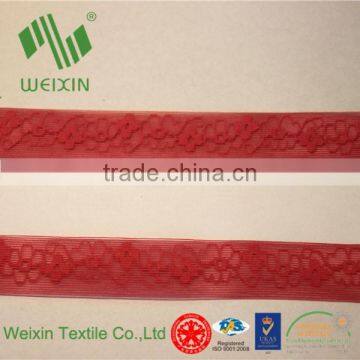 Garment Accesoories Lace Straps Weaving Elastic Webbing 26mm Width photo-2