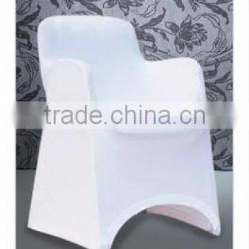 white spandex arm chair cover for plastic arm chair