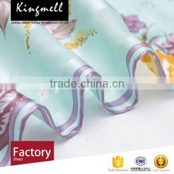 2017 Floral Digital Printed Silk Scarf for Young Ladies in Sping and Summer photo-2