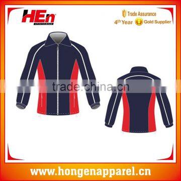 Hongen apparel Latest sublimated track suit Fitted sublimation tracksuit