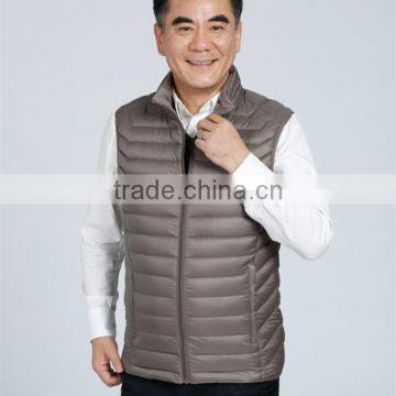 Sleeveless Vest Jacket Mens Down Jacket for the Winter