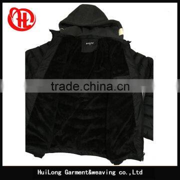 Wholesale Factory Man Coats Fleece Hood Jacket Bubble Men Casual Fur Jackets photo-3