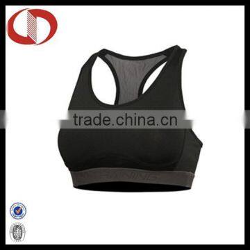 Wholesale new pour color simple design sports bra for women