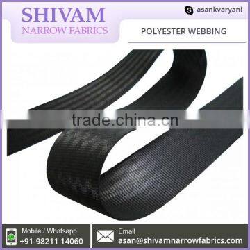 Moisture Resistance Polyester Webbing Available in Different Patterns