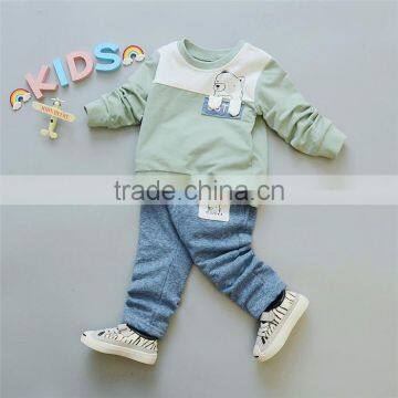 AS-418B japanese high quality children baby clothing china kids set casual baby clothes
