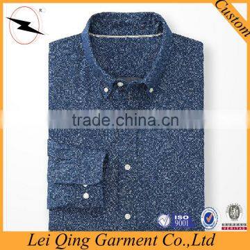 Latest 100% Cotton Slim Fit Denim Cowboy Long Sleeve Casual Men Shirts