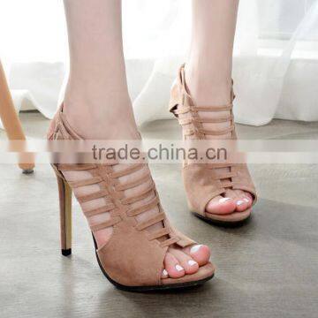 Zm50322b Fashion Women High Heel Sandals Roman Latest High Heel Plus Size Ladies Shoes photo-4
