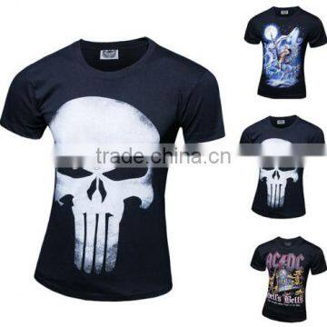 Mens O Neck Fashion Tshirt With Cartoon Pattern photo-2