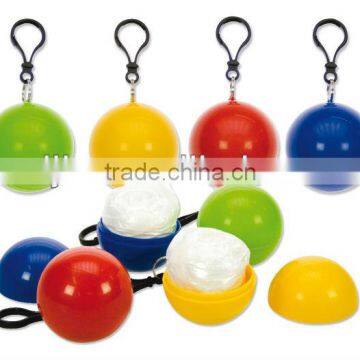 Plastic raincoat ball