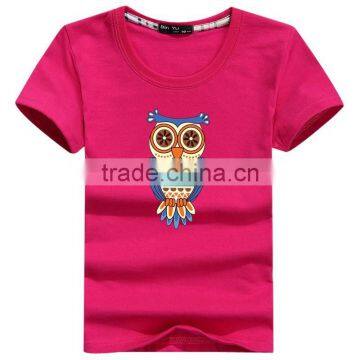 2015 High Qaulity Cute Owl Pattern Boys T-Shirt Wholesale photo-2