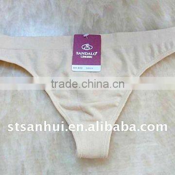 Factory wholesale underwear stylish design women seamless thongs