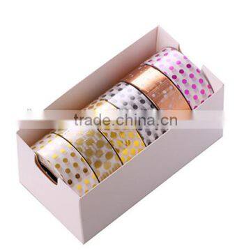 6 Colors Washi Paper Tape One Set Decoration Paper for Dairy photo-5