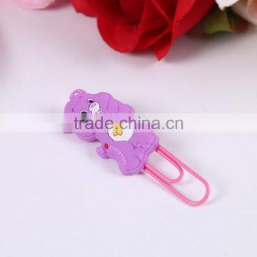 Animal Shape Silica Gel Paper Clip Customizable Cartoon Clip photo-4