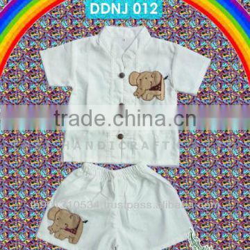 Thai Boy children's clothing Cotton elephant design